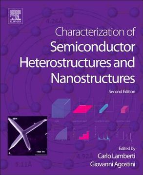 portada characterization of semiconductor heterostructures and nanostructures (en Inglés)