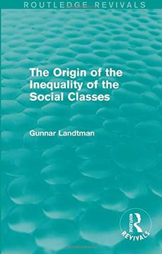 portada The Origin of the Inequality of the Social Classes (en Inglés)