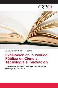 portada Evaluación de la Política Pública en Ciencia, Tecnología e Innovación