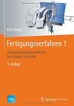 portada Fertigungsverfahren 1: Zerspanung Mit Geometrisch Bestimmter Schneide (VDI-Buch)