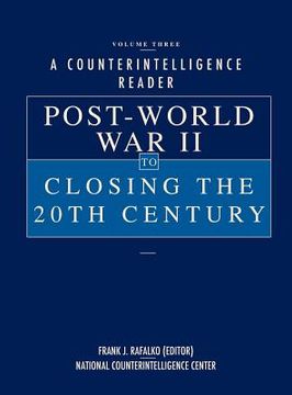 portada a counterintelligence reader, volume iii: post-world war ii to closing the 20th century (en Inglés)