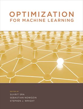 portada Optimization for Machine Learning (Neural Information Processing Series) (en Inglés)