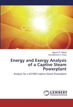 portada Energy and Exergy Analysis of a Captive Steam Powerplant