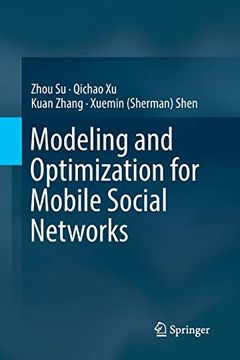 portada Modeling and Optimization for Mobile Social Networks (en Inglés)
