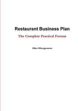 portada Restaurant Business Plan - the Complete Practical Format (en Inglés)