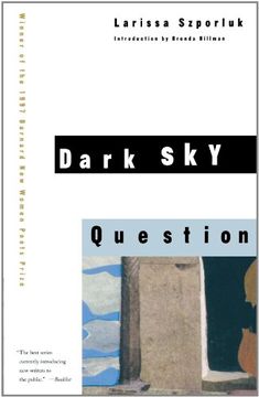 portada Dark sky Question (Barnard new Women Poets s. ) (in English)