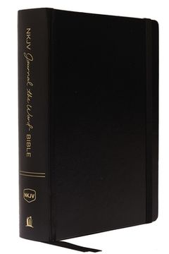portada Nkjv, Journal the Word Bible, Large Print, Hardcover, Black, red Letter Edition: Reflect, Journal, or Create art Next to Your Favorite Verses (in English)