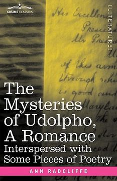 portada the mysteries of udolpho, a romance: interspersed with some pieces of poetry (in English)