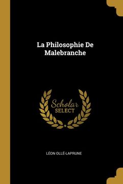 portada La Philosophie de Malebranche (en Francés)