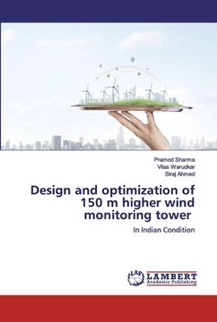 portada Design and optimization of 150 m higher wind monitoring tower