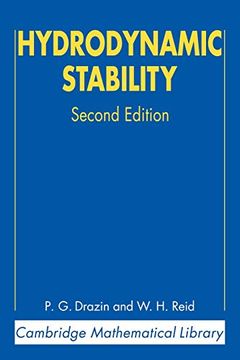 portada Hydrodynamic Stability (Cambridge Mathematical Library) (in English)