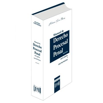 portada Manual de Derecho Procesal Penal Parte General