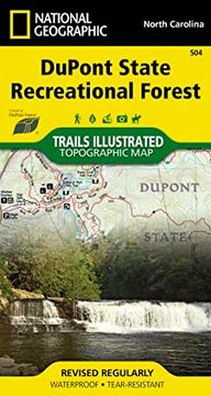 portada Dupont State Recreational Forest map (National Geographic Trails Illustrated Map, 504) (en Inglés)