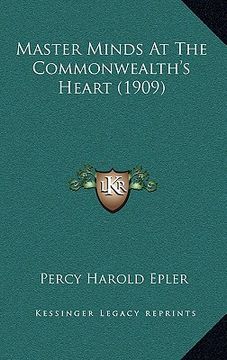 portada master minds at the commonwealth's heart (1909)