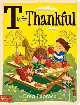 portada T is for Thankful (en Inglés)