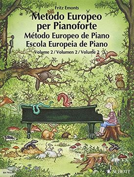 portada Vol. 2º Metodo Europeo de Piano Schott: German (en Italiano)