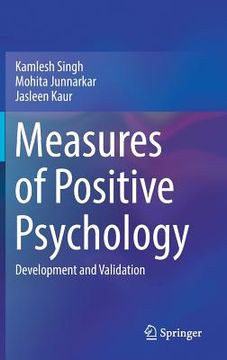 portada Measures of Positive Psychology: Development and Validation (en Inglés)