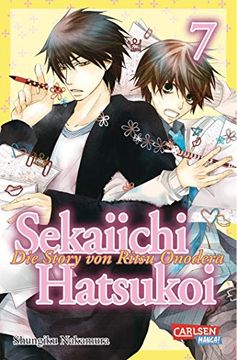 portada Sekaiichi Hatsukoi 07 (en Alemán)