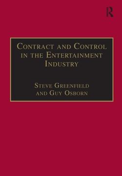 portada Contract and Control in the Entertainment Industry: Dancing on the Edge of Heaven (in English)