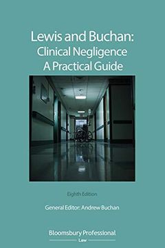 portada Lewis and Buchan: Clinical Negligence – a Practical Guide: (en Inglés)