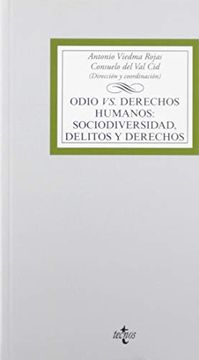 portada Odio vs Derechos Humanos: Sociodiversidad, Delitos y Derechos (in Spanish)