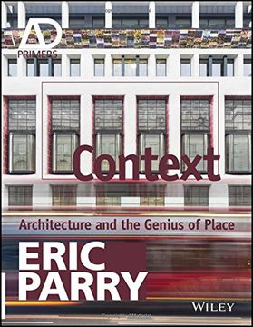portada Context: Architecture and the Genius of Place (en Inglés)