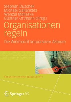 portada organisationen regeln (en Alemán)