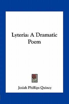 portada lyteria: a dramatic poem (en Inglés)
