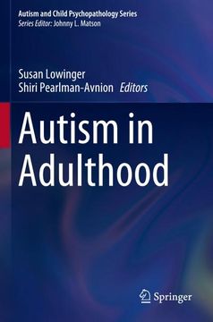 portada Autism in Adulthood (en Inglés)