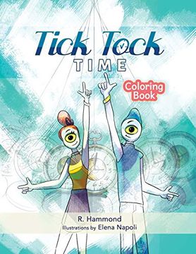 portada Tick, Tock, Time Coloring Book (en Inglés)