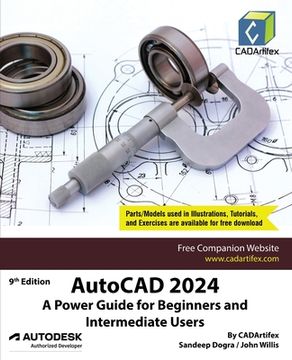 portada AutoCAD 2024: A Power Guide for Beginners and Intermediate Users (in English)