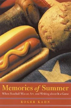 portada memories of summer: when baseball was an art, and writing about it a game (in English)