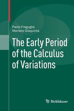 portada The Early Period of the Calculus of Variations (in English)