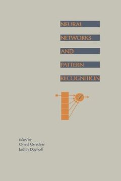 portada neural networks and pattern recognition (en Inglés)