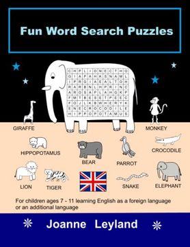 portada Fun Word Search Puzzles: For Children Ages 7-11 Learning English as a Foreign Language or an Additional Language 