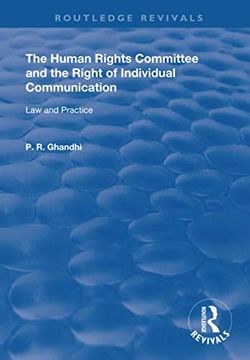 portada The Human Rights Committee and the Right of Individual Communication (Routledge Revivals) 