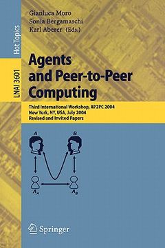 portada agents and peer-to-peer computing: second international workshop, ap2pc 2003, melbourne, australia, july 14, 2003, revised and invited papers