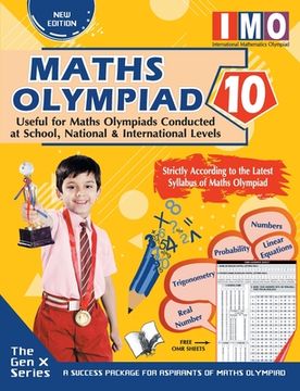 portada International Maths Olympiad Class 10 (With OMR Sheets) (en Inglés)