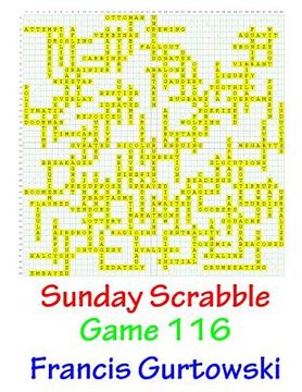 portada Sunday Scrabble Game 116 (en Inglés)