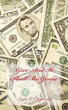 portada Give And It Shall Be Given (in English)