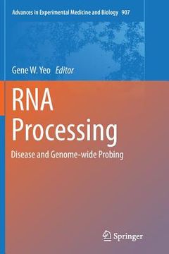 portada RNA Processing: Disease and Genome-Wide Probing (en Inglés)