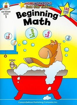 portada beginning math grade 1 (en Inglés)