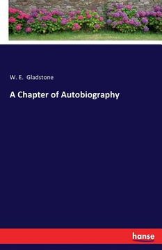 portada A Chapter of Autobiography (en Inglés)