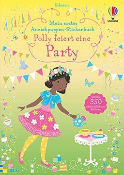 portada Mein Erstes Anziehpuppen-Stickerbuch: Polly Feiert Eine Party (in German)