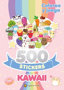 portada 500 Stickers de kawai