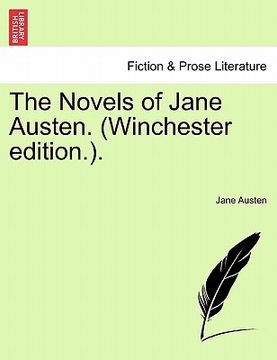 portada the novels of jane austen. (winchester edition.). (in English)