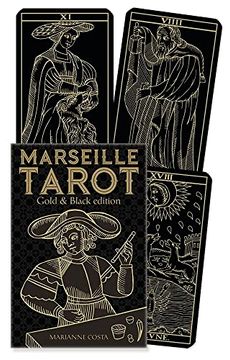 portada Marseille Tarot - Gold and Black Edition 