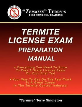portada "termite" terry's termite license exam preparation manual (en Inglés)