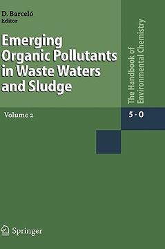portada emerging organic pollutants in waste waters and sludge, volume 1 (en Inglés)