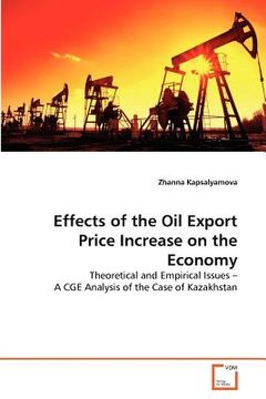portada effects of the oil export price increase on the economy (en Inglés)